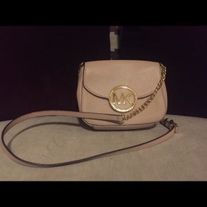 Michael Kors blush crossbody bag
